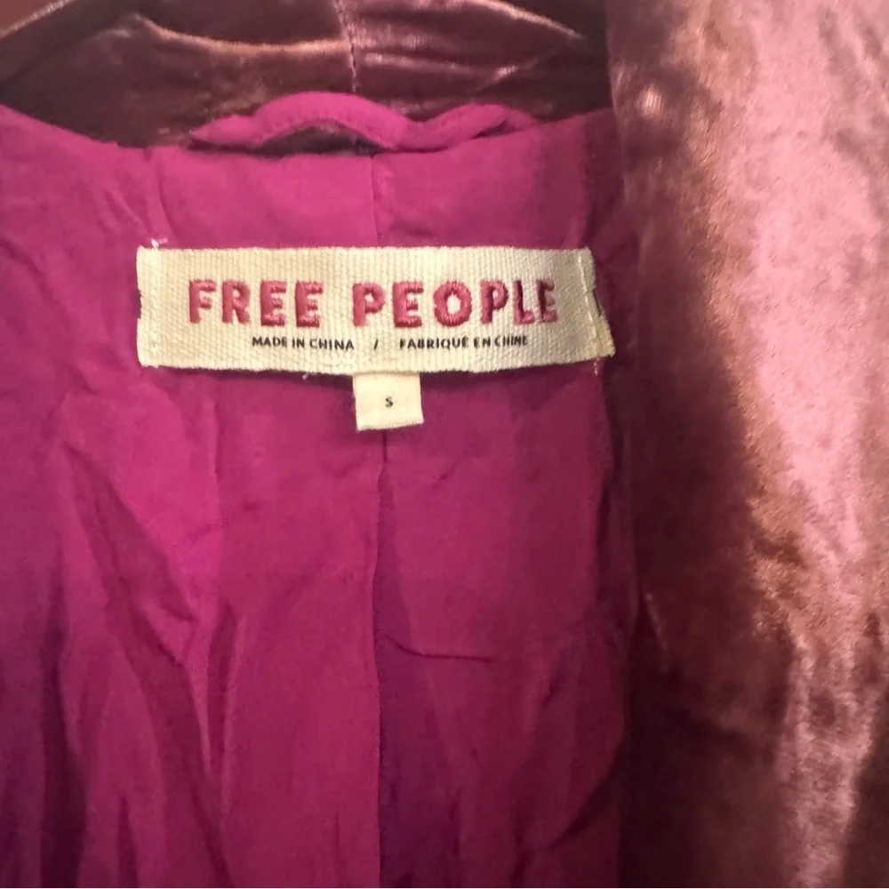 Free People Kealey Kimono Sequin in Pink Combo